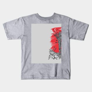 Demon Red Skies Kids T-Shirt